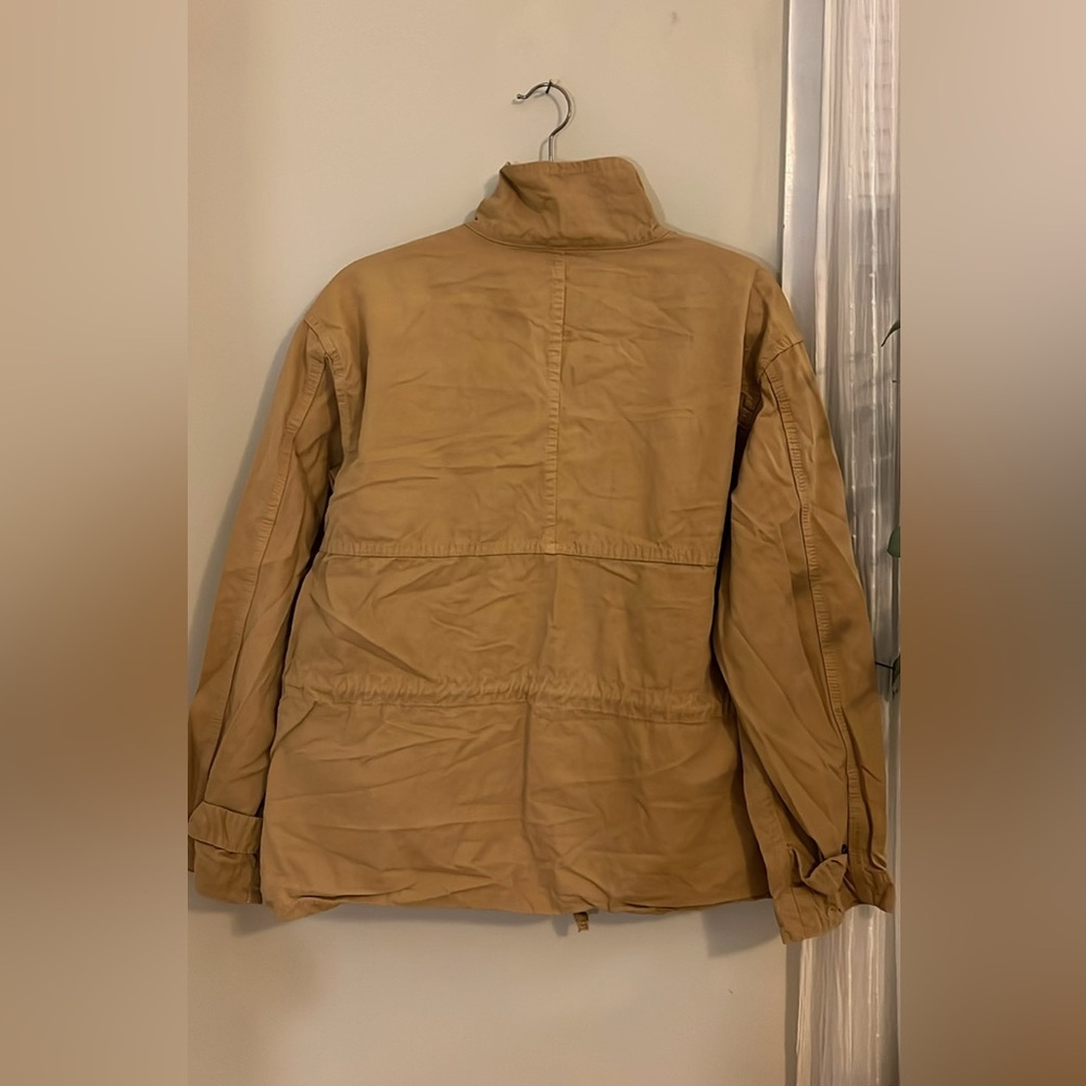 Madewell 100% Cotton Khaki Utility Unisex Jacket - Picture 2 of 8